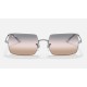 RECTANGLE 1969 BI-GRADIENT
Lenses: Pink/Grey Gradient  +  Frame: Gunmetal