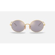 OVAL 1970 MIRROR EVOLVE
Lenses: Dark Grey/Gold Photochromic Mirror  +  Frame: Shiny Gold