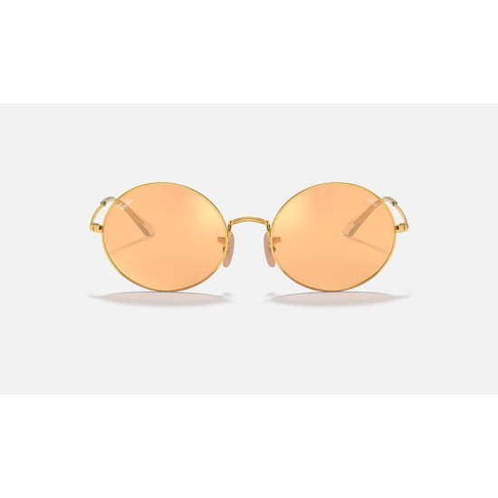 OVAL 1970 MIRROR EVOLVE
Lenses: Orange Photochromic Mirror  +  Frame: Shiny Gold