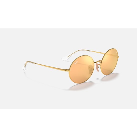 OVAL 1970 MIRROR EVOLVE
Lenses: Orange Photochromic Mirror  +  Frame: Shiny Gold