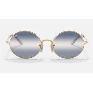 OVAL 1970 BI-GRADIENT
Lenses: Clear Blue Gradient  +  Frame: Gold