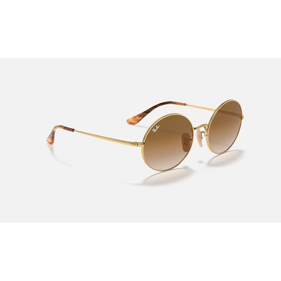 OVAL 1970
Lenses: Light Brown Gradient  +  Frame: Gold