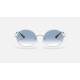 OVAL 1970
Lenses: Light Blue Gradient  +  Frame: Silver