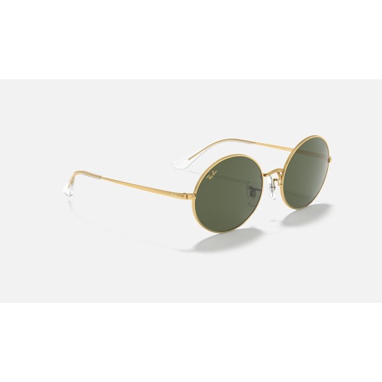 OVAL 1970 LEGEND GOLD
Lenses: Green Classic G-15  +  Frame: Gold