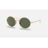OVAL 1970 LEGEND GOLD
Lenses: Green Classic G-15  +  Frame: Gold