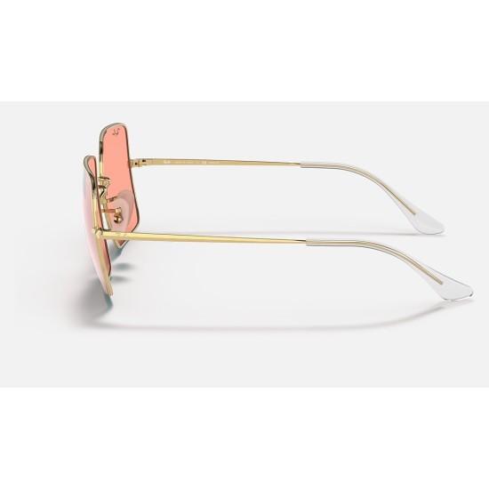 SQUARE 1971 MIRROR EVOLVE
Lenses: Pink Photochromic Mirror  +  Frame: Shiny Gold