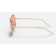 SQUARE 1971 MIRROR EVOLVE
Lenses: Pink Photochromic Mirror  +  Frame: Shiny Gold