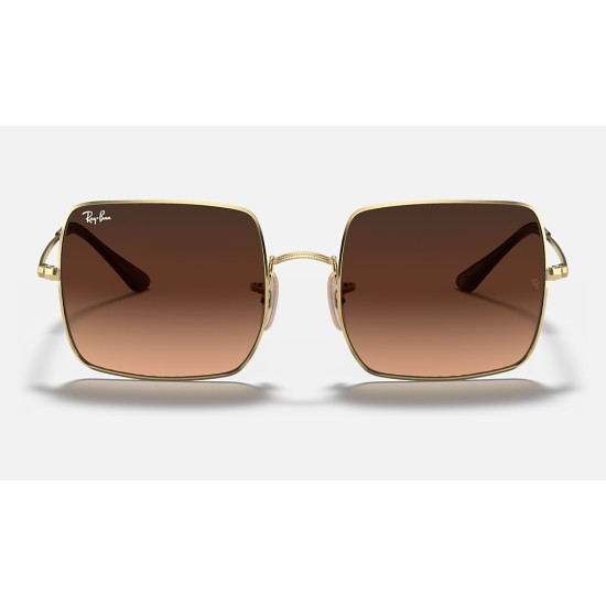 Square 1971 @collectionLenses: Pink/Brown Gradient  +  Frame: Gold