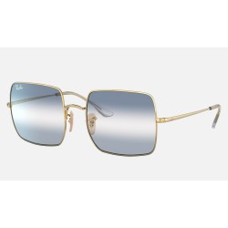 SQUARE 1971 BI-GRADIENT
Lenses: Clear Blue Gradient  +  Frame: Gold