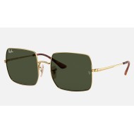 SQUARE 1971 CLASSIC
Lenses: Green Classic  +  Frame: Gold