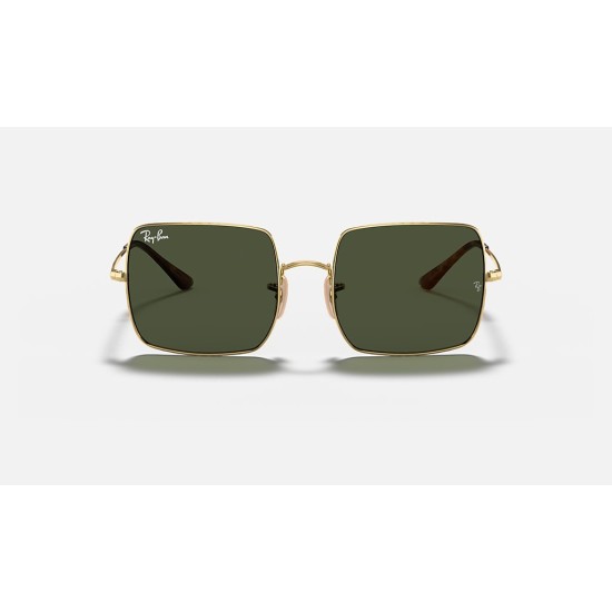 SQUARE 1971 CLASSIC
Lenses: Green Classic  +  Frame: Gold