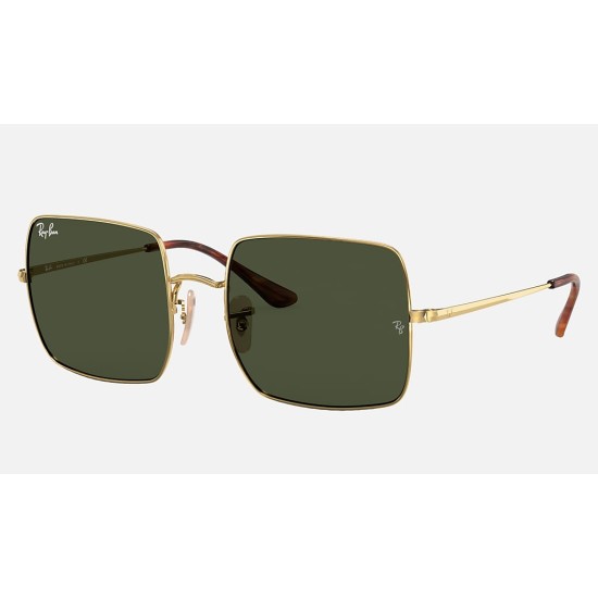 SQUARE 1971 CLASSIC
Lenses: Green Classic  +  Frame: Gold