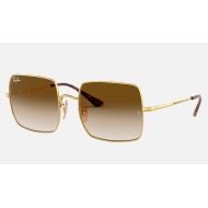SQUARE 1971 CLASSIC
Lenses: Light Brown Gradient  +  Frame: Gold