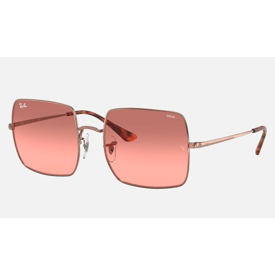 SQUARE 1971 WASHED EVOLVE
Lenses: Red Photochromic Gradient  +  Frame: Bronze-Copper