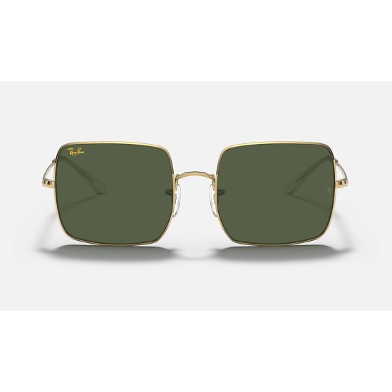 SQUARE 1971 LEGEND GOLD
Lenses: Green Classic G-15  +  Frame: Gold