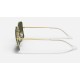 SQUARE 1971 LEGEND GOLD
Lenses: Green Classic G-15  +  Frame: Gold