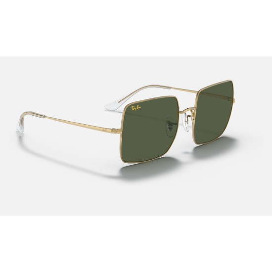 SQUARE 1971 CLASSIC
Lenses: Green Classic G-15  +  Frame: Gold