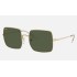 SQUARE 1971 CLASSIC
Lenses: Green Classic G-15  +  Frame: Gold