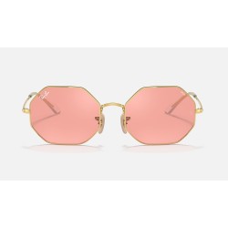 OCTAGON 1972 MIRROR EVOLVE
Lenses: Pink Photochromic Mirror  +  Frame: Shiny Gold