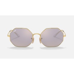 OCTAGON 1972 MIRROR EVOLVE
Lenses: Dark Grey/Gold Photochromic Mirror  +  Frame: Shiny Gold
