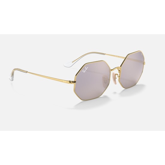 OCTAGON 1972 MIRROR EVOLVE
Lenses: Dark Grey/Gold Photochromic Mirror  +  Frame: Shiny Gold