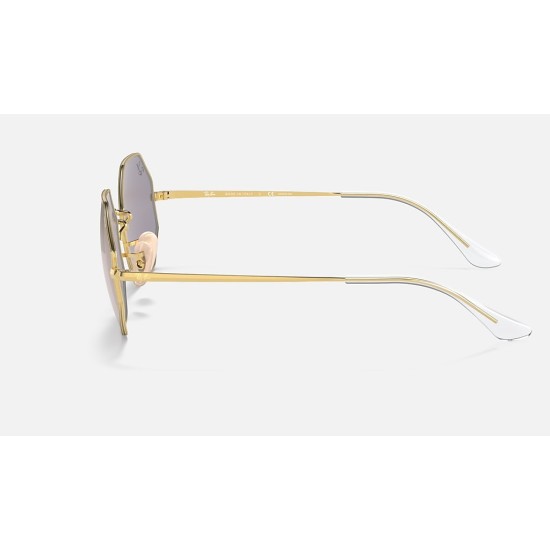 OCTAGON 1972 MIRROR EVOLVE
Lenses: Dark Grey/Gold Photochromic Mirror  +  Frame: Shiny Gold