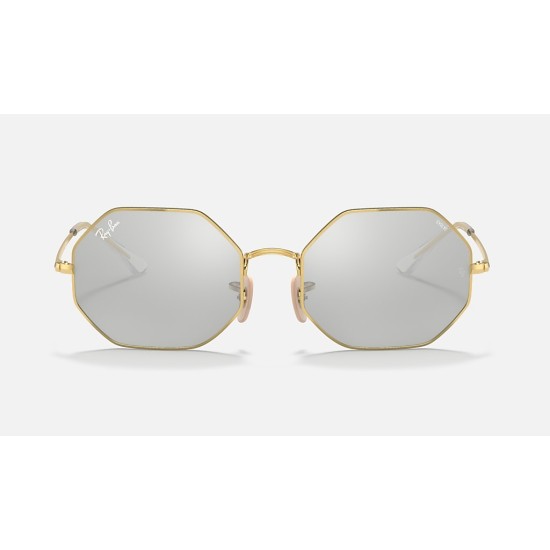 OCTAGON 1972 MIRROR EVOLVE
Lenses: Grey/Blue Photochromic Mirror  +  Frame: Shiny Gold