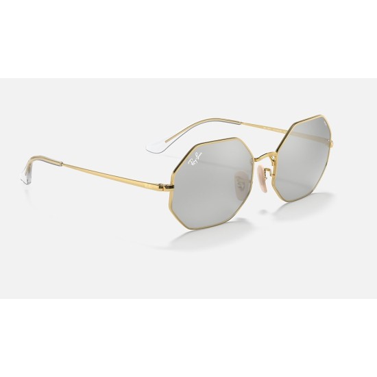 OCTAGON 1972 MIRROR EVOLVE
Lenses: Grey/Blue Photochromic Mirror  +  Frame: Shiny Gold