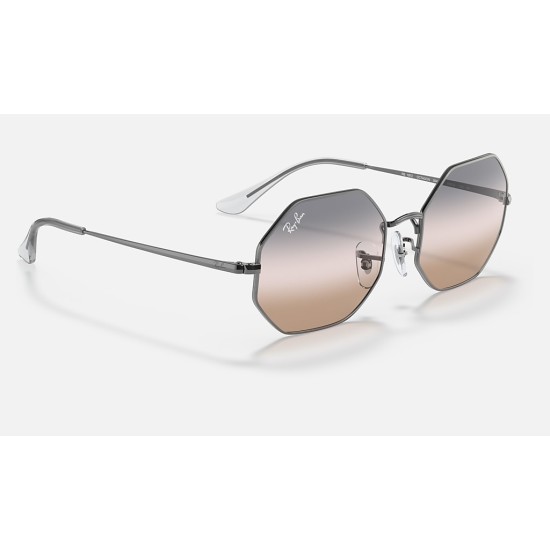 OCTAGON 1972 BI-GRADIENT
Lenses: Pink/Grey Gradient  +  Frame: Gunmetal