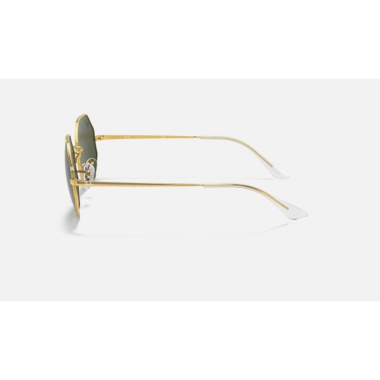 OCTAGON 1972 LEGEND GOLD
Lenses: Green Classic  +  Frame: Gold