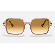 Square II
Lenses: Light Brown Gradient  +  Frame: Transparent Brown