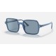 SQUARE II TRUE BLUE
Lenses: Blue Classic  +  Frame: Transparent Blue