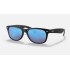 NEW WAYFARER FLASH
Lenses: Blue Mirror  +  Frame: Black