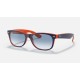 NEW WAYFARER COLOR MIX
Lenses: Light Blue Gradient  +  Frame: Blue