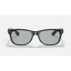 NEW WAYFARER WASHED LENSES
Lenses: Light Grey Classic  +  Frame: Shiny Black