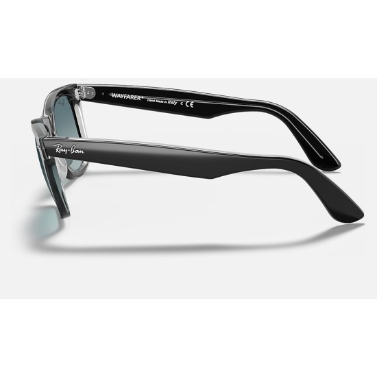 ORIGINAL WAYFARER BICOLOR
Lenses: Blue Gradient  +  Frame: Black