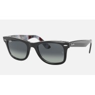 ORIGINAL WAYFARER COLOR MIX
Lenses: Light Grey Gradient  +  Frame: Black