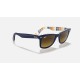 ORIGINAL WAYFARER COLOR MIX
Lenses: Brown Gradient  +  Frame: Blue