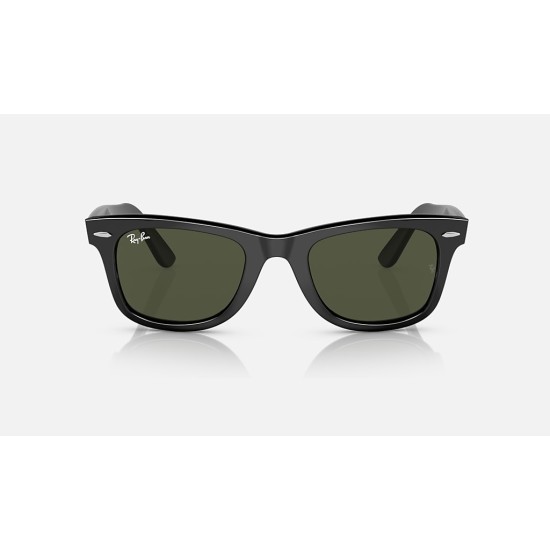 ORIGINAL WAYFARER BIO-ACETATE
Lenses: Green Classic  +  Frame: Black
