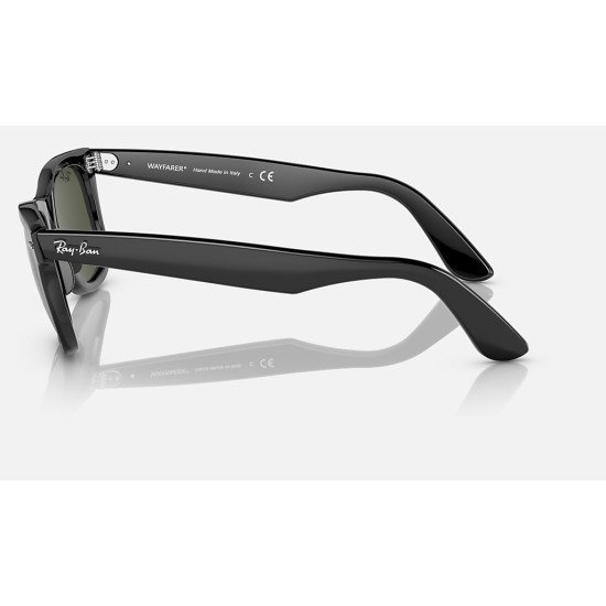 ORIGINAL WAYFARER BIO-ACETATE
Lenses: Green Classic  +  Frame: Black