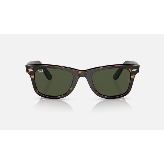 ORIGINAL WAYFARER BIO-ACETATE
Lenses: Green Classic  +  Frame: Havana