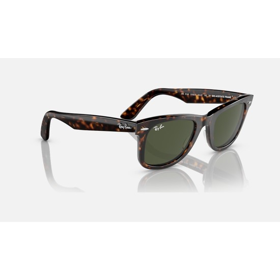 ORIGINAL WAYFARER BIO-ACETATE
Lenses: Green Classic  +  Frame: Havana
