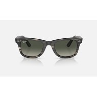 ORIGINAL WAYFARER BIO-ACETATE
Lenses: Grey Gradient  +  Frame: Striped Grey