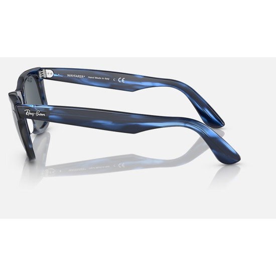 ORIGINAL WAYFARER BIO-ACETATE
Lenses: Blue Classic  +  Frame: Striped Blue