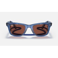 ORIGINAL WAYFARER COLORBLOCK
Lenses: Red Classic  +  Frame: Transparent Blue