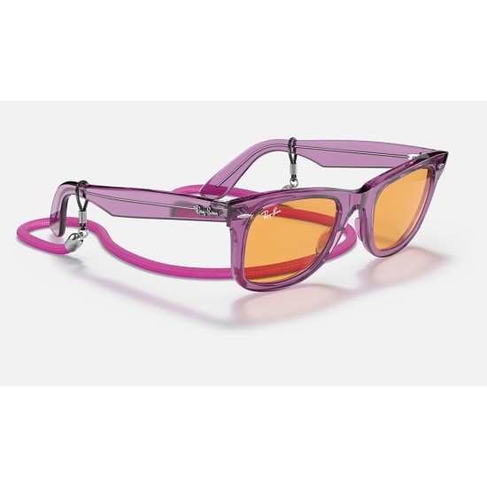 ORIGINAL WAYFARER COLORBLOCK
Lenses: Orange Classic  +  Frame: Transparent Violet