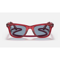 ORIGINAL WAYFARER COLORBLOCK
Lenses: Blue Classic  +  Frame: Transparent Red
