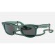 ORIGINAL WAYFARER COLORBLOCK
Lenses: Dark Grey Classic  +  Frame: Transparent Green