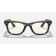 WAYFARER CLEAR EVOLVE
Lenses: Grey Photochromic Classic  +  Frame: Shiny Black