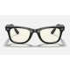 WAYFARER CLEAR EVOLVE
Lenses: Grey Photochromic Classic  +  Frame: Shiny Black